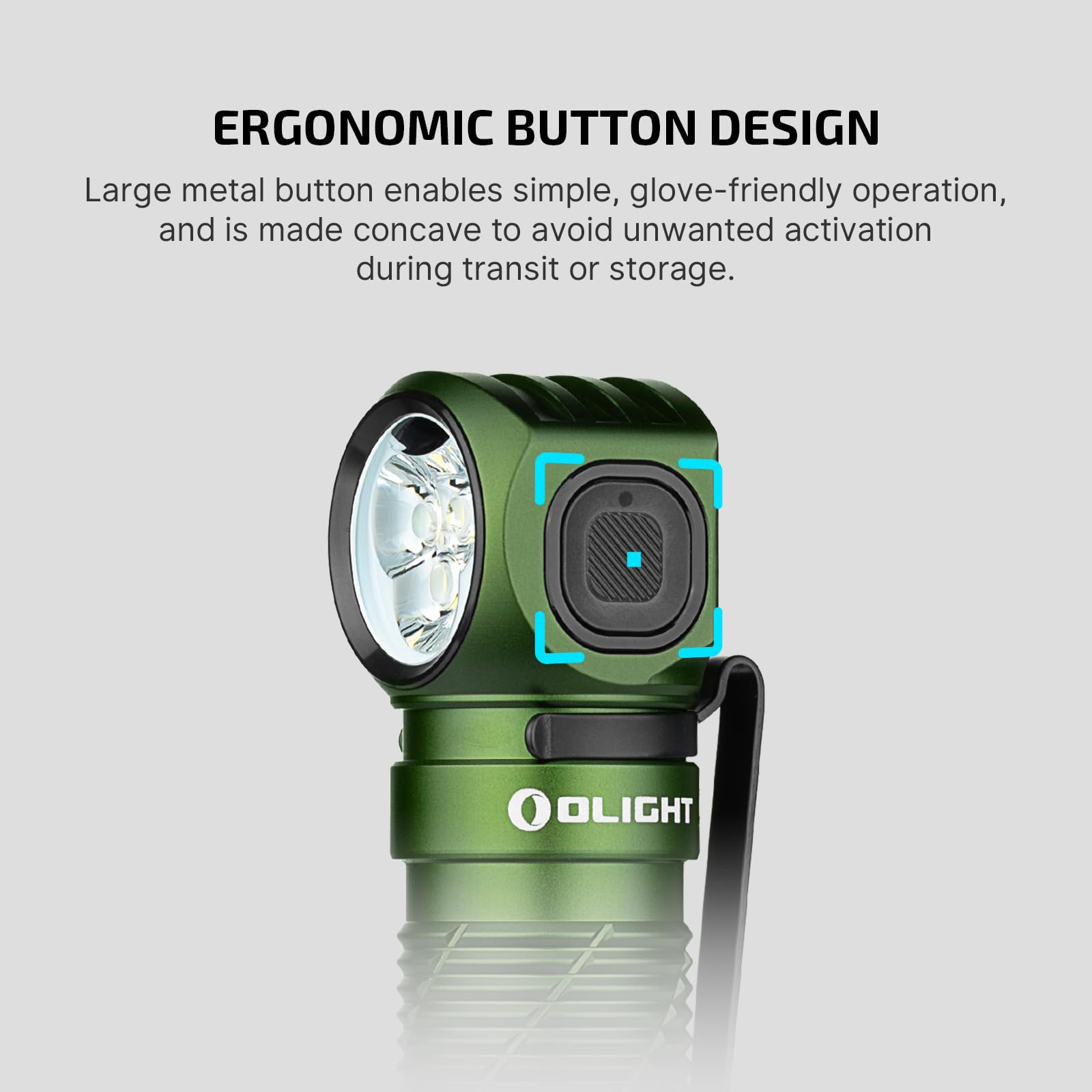 OLIGHT Perun 3 high-beam 3000-lumen output for wide-area illumination