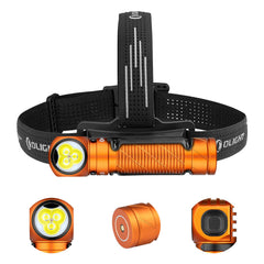 OLIGHT Perun 3 front-view headlamp for wide-area campsite lighting