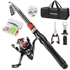 OLOLYAP 6.9ft telescopic fishing rod