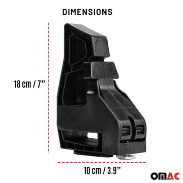Pack of four OMAC Load Stopper provides versatile roof rack security.