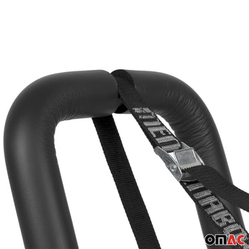 OMAC black finish adds a rugged, discreet look during road trips.