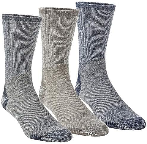 Omni-Wool Merino hiking socks 3-pack with stay-up tops for all-day comfort