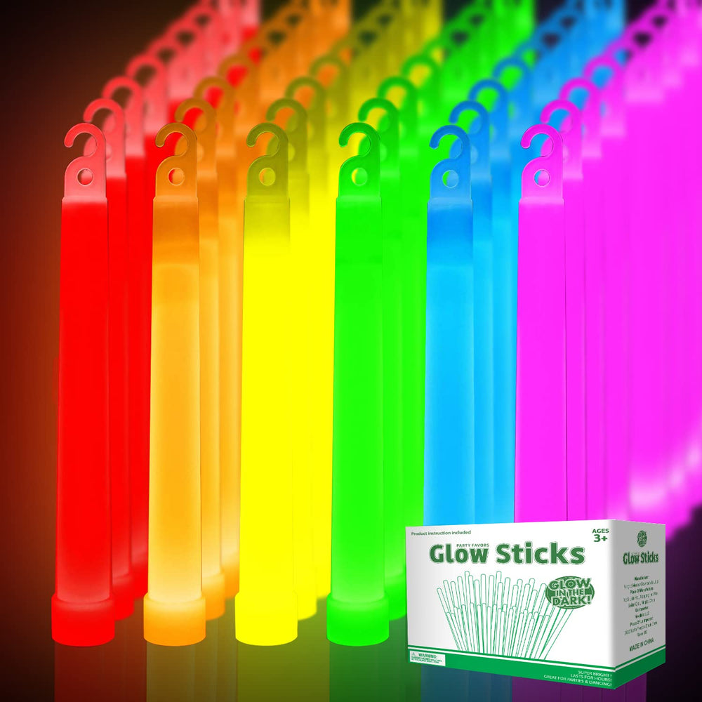 OMNISAFE 48 Ultra-Bright Glow Sticks pack provides high visibility for emergencies and outdoor events.