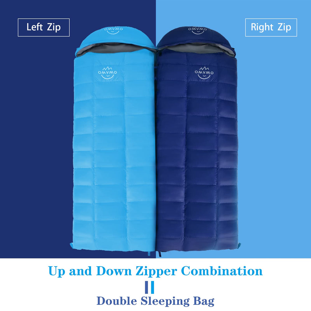OMVMO YKK zippers and anti-snag sliders ensure smooth operation.