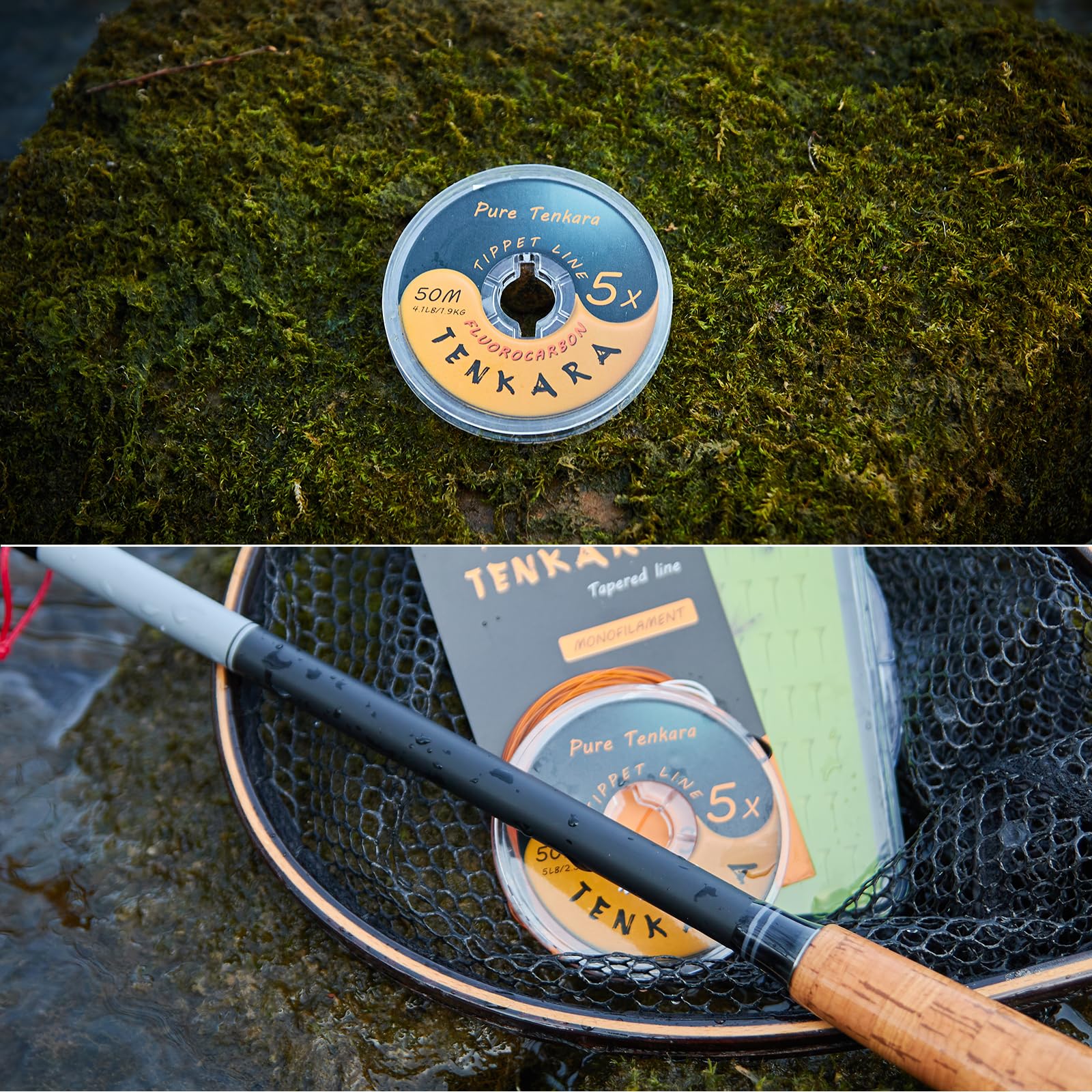 Hiking with Pure Tenkara tippet spool and gear
