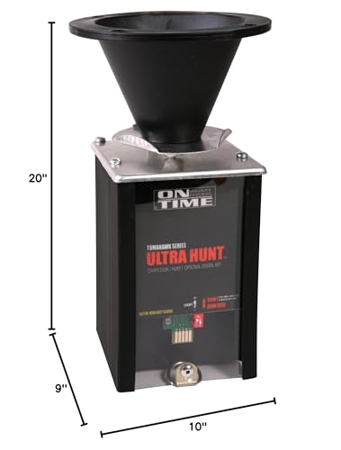 On Time Tomahawk Ultra Feeder using hunt mode enables steady daytime feedings.