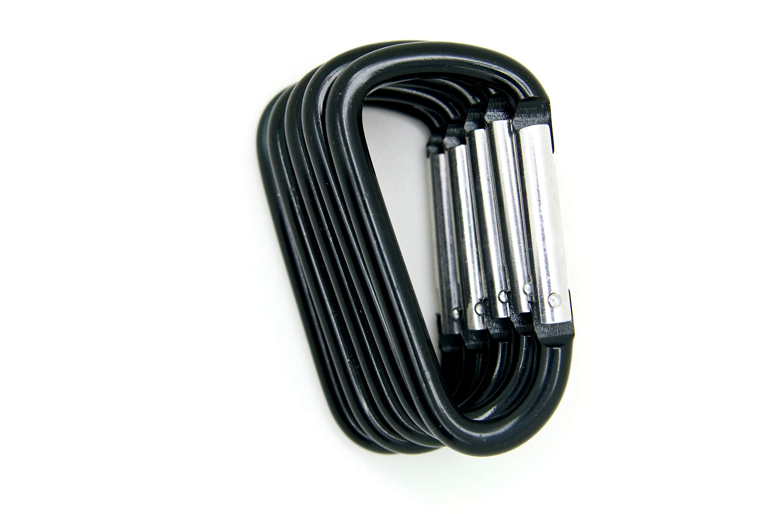 ONDEPOT 12-pack carabiner set with color variety for organization