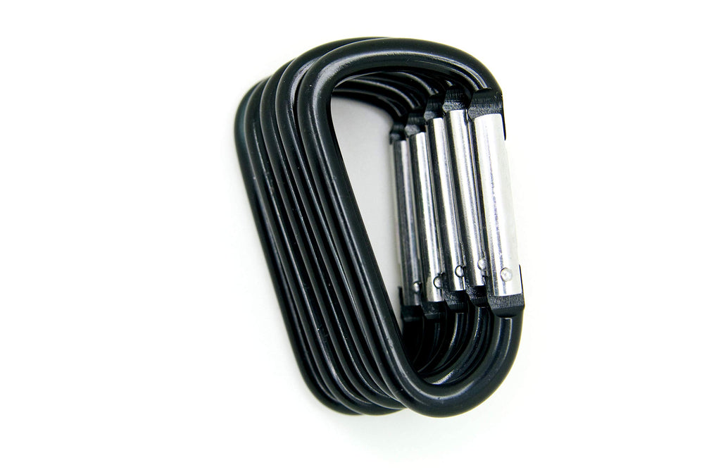 ONDEPOT 12-pack carabiner set with color variety for organization