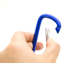 ONDEPOT mix-color carabiner set for color-coded organization