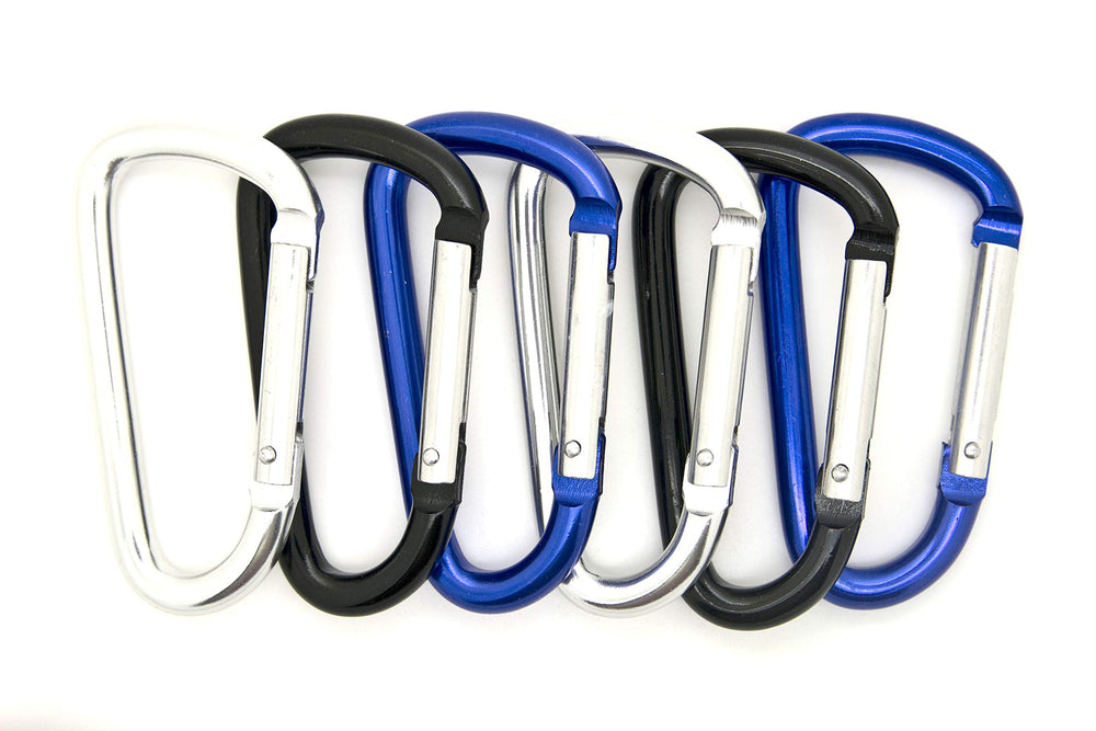 ONDEPOT open-gate carabiner showing one-handed operation