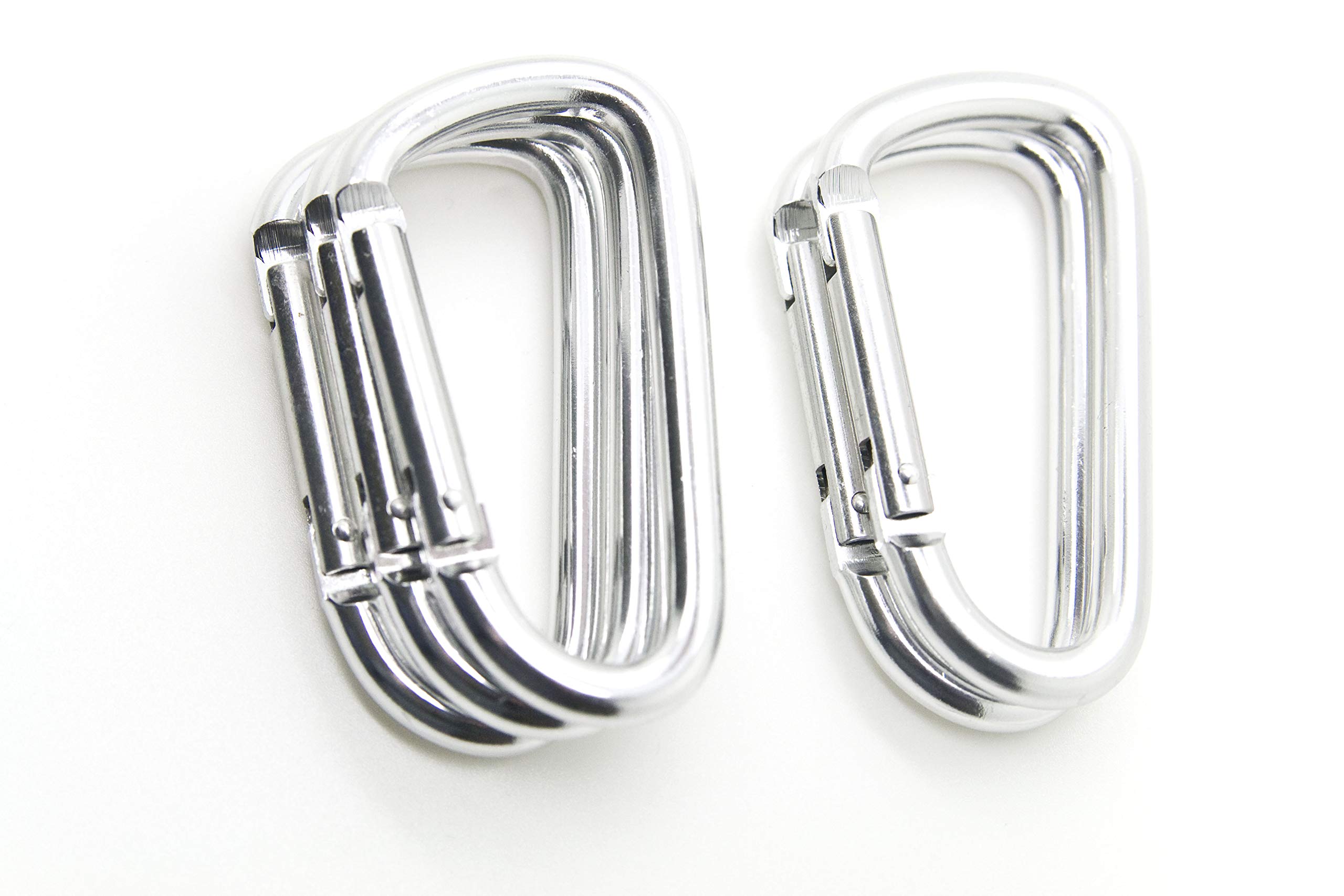 ONDEPOT carabiner clip attached to a backpack for easy reach.