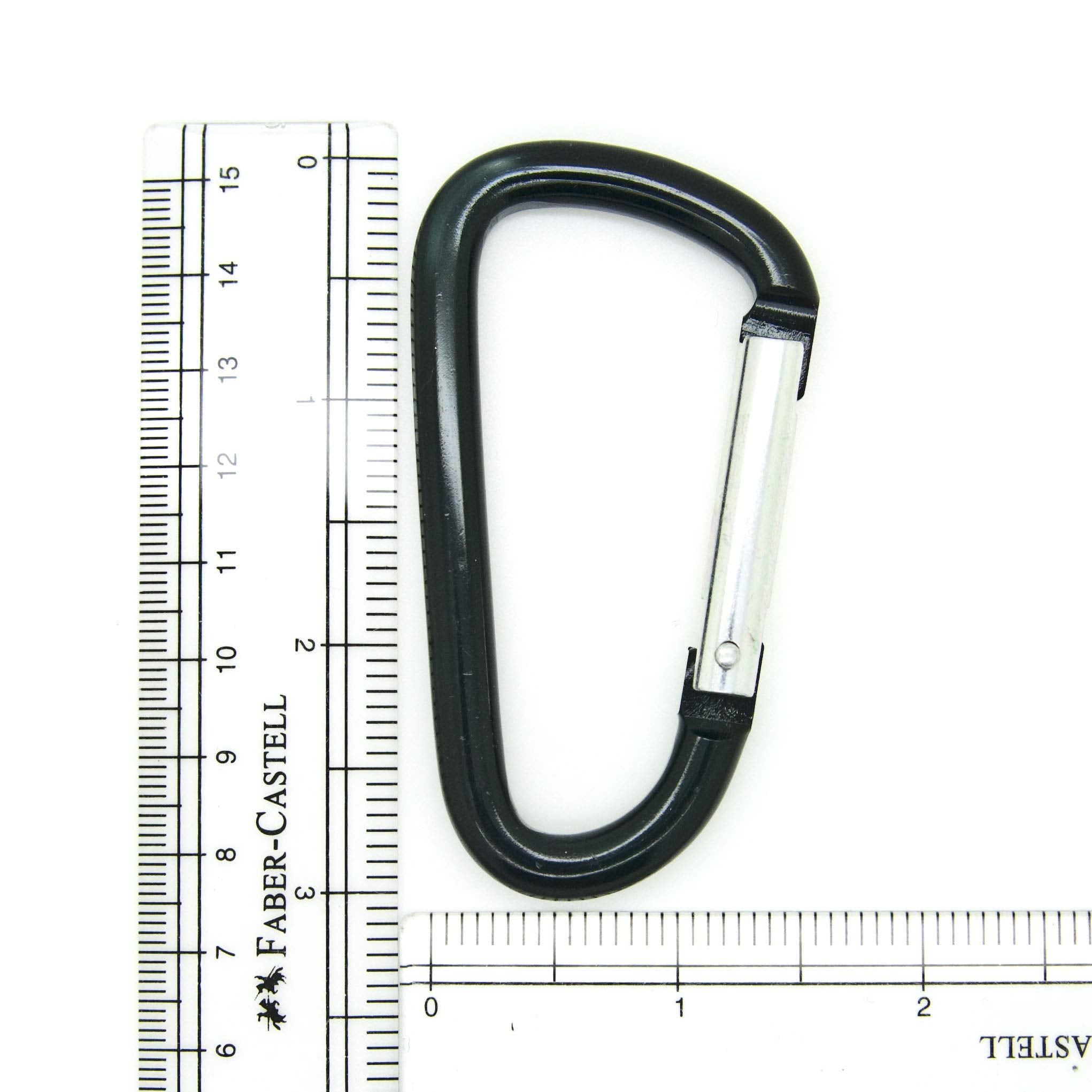 ONDEPOT D-shape buckle carabiner secures items without bulk