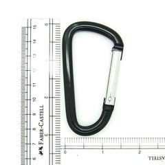 ONDEPOT D-shape buckle carabiner secures items without bulk
