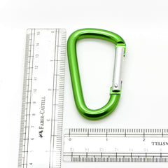 ONDEPOT green carabiner pack for keychains and everyday gear.