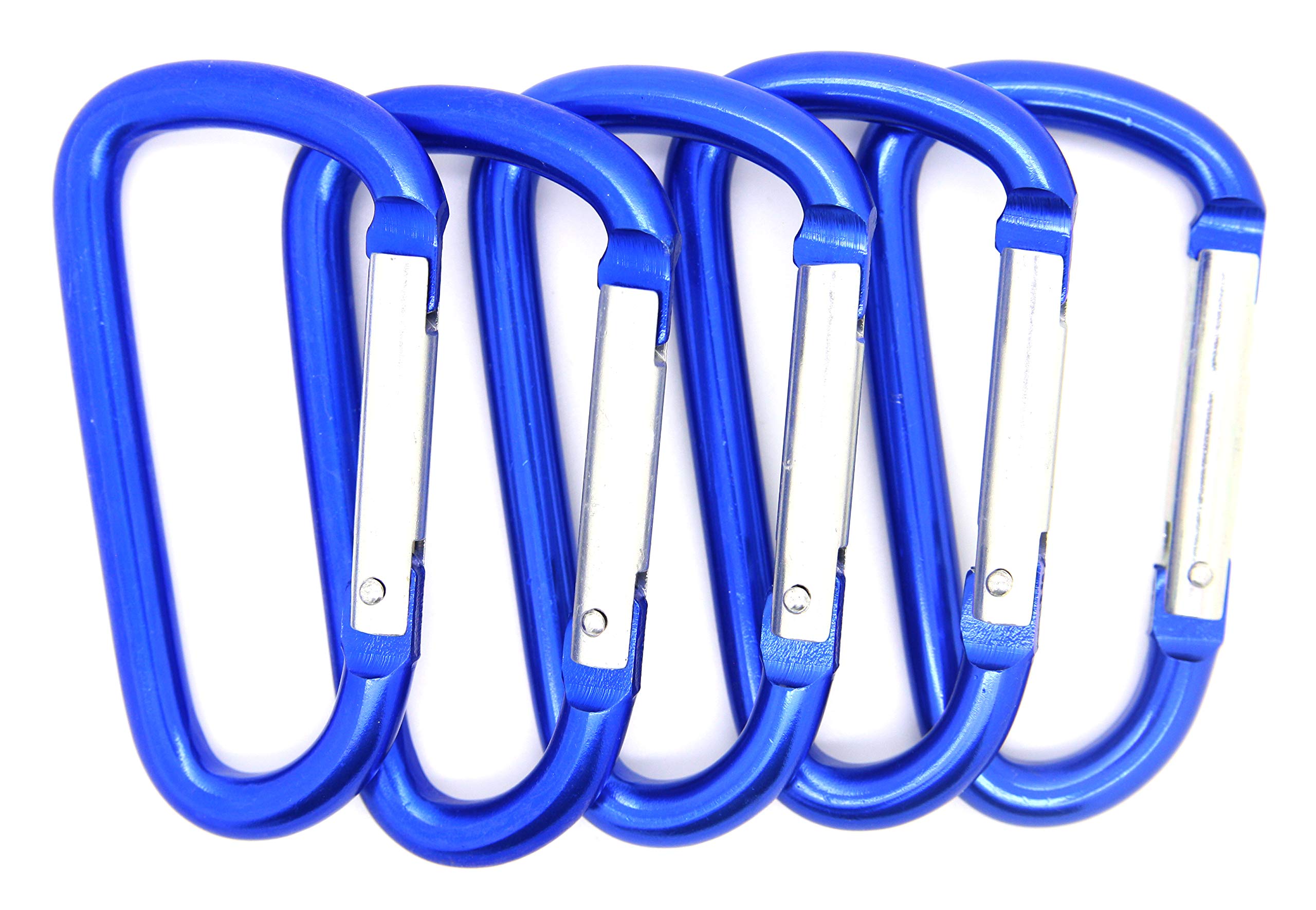 ONDEPOT spring-loaded carabiner for one-handed use