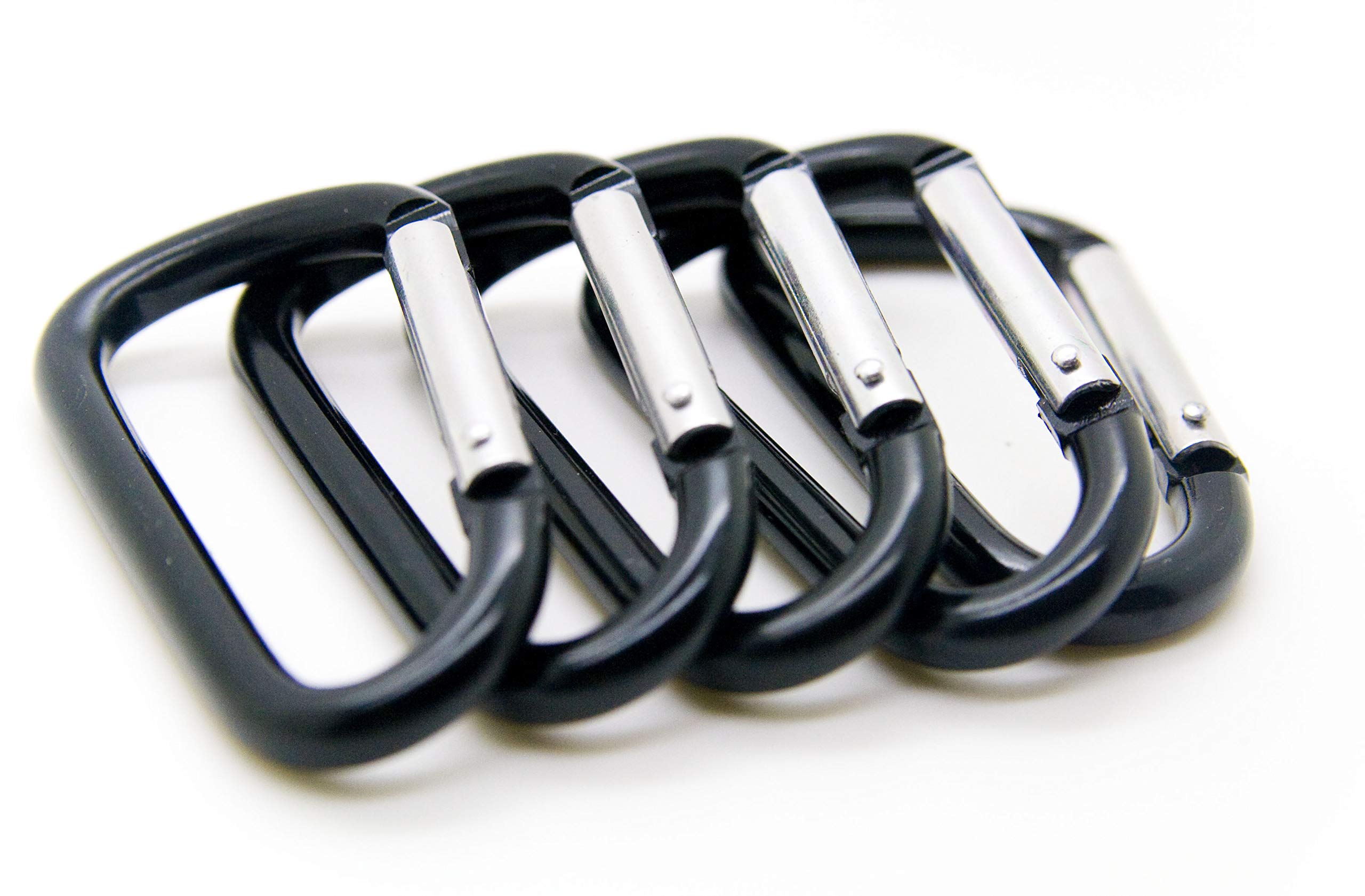 ONDEPOT spring-loaded gate carabiner enables one-handed use