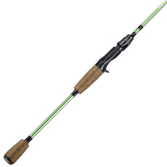 Close-up of rubber cork handle on One Bass 6ft0 2-piece rod