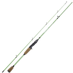 Side view showing the blank and handle of the 6ft0 2-piece rod
