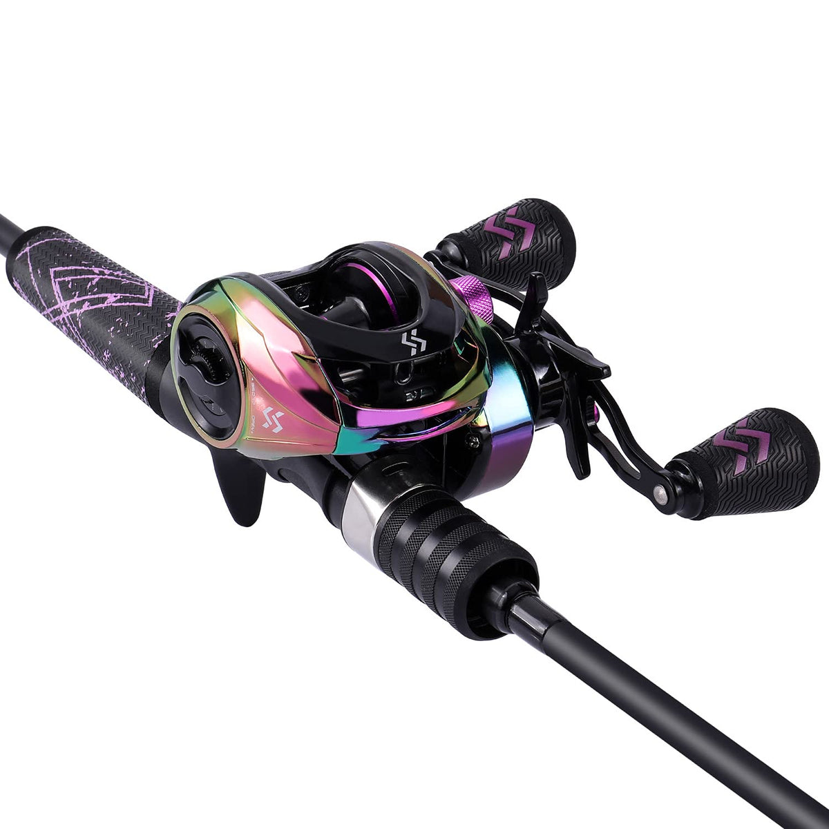 One Bass ALFEN GT rod close-up highlights carbon matrix blank for keen sensitivity.