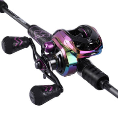 One Bass alfen gt rod graphite blank delivers high sensitivity for precise lure action.