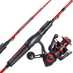 One Bass fishing rod-reel combo 7ft spinning ready for smooth casting versatility