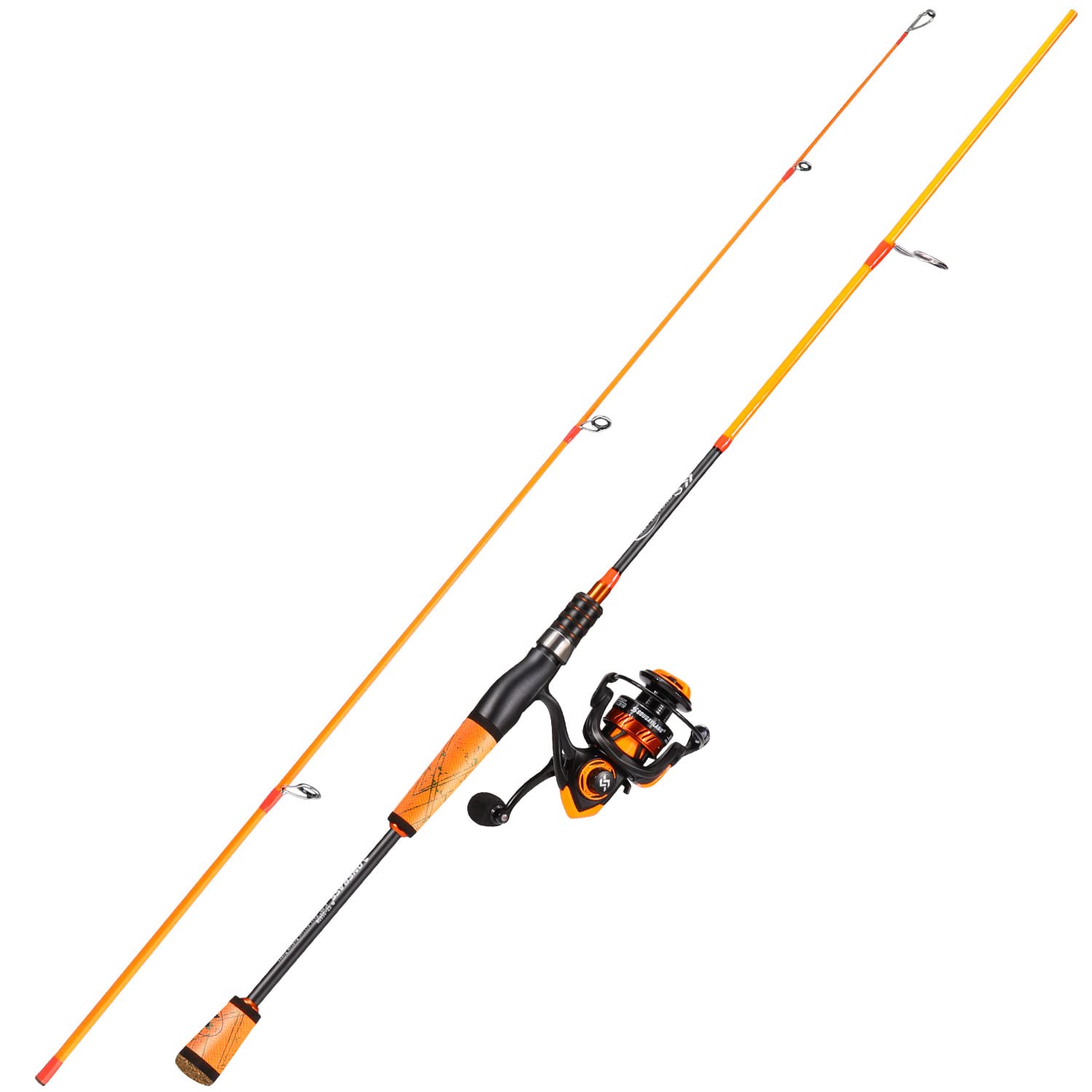 One Bass SL1000 reel close-up highlights brass pinion gears and smooth drag.