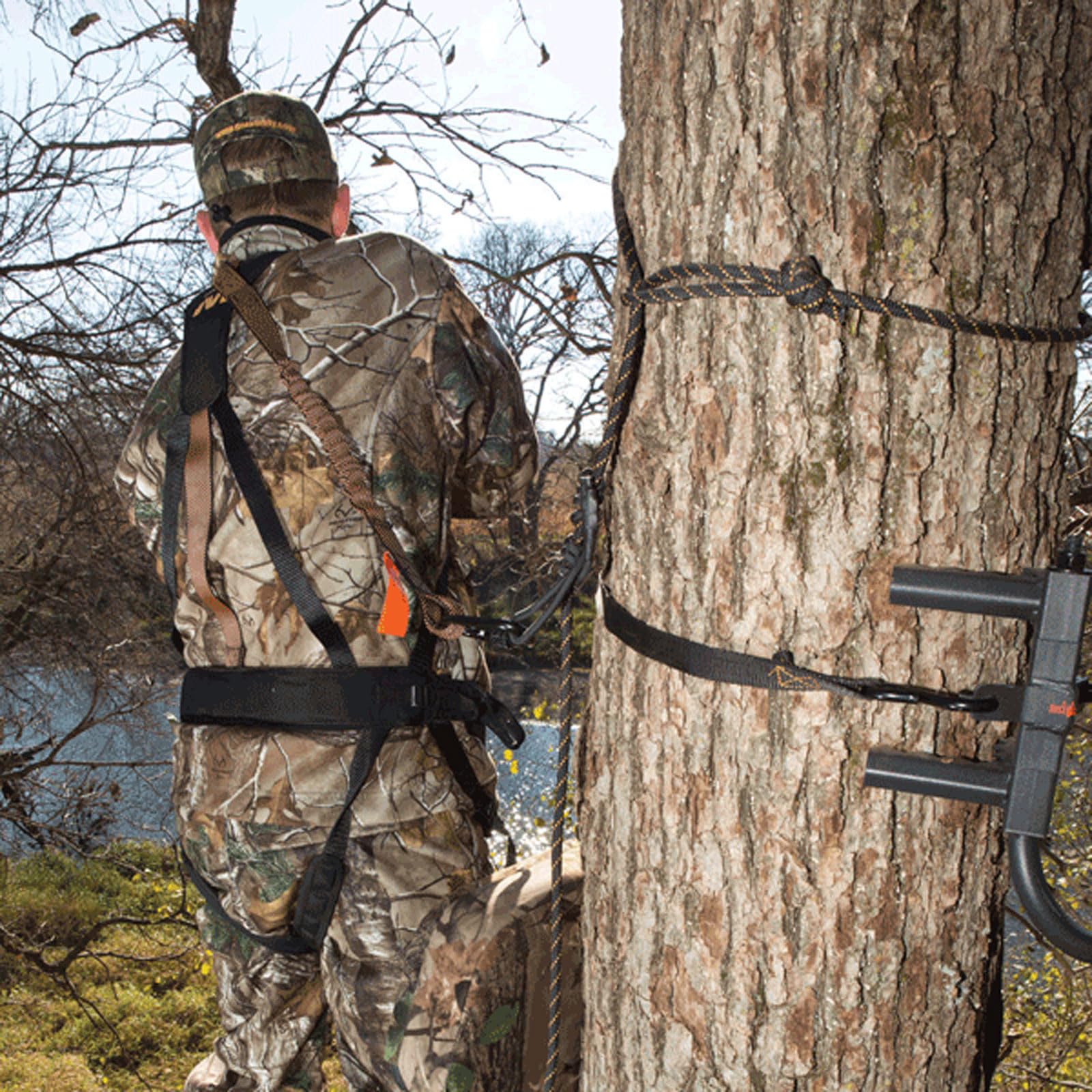 One-hand carabiner included in the kit