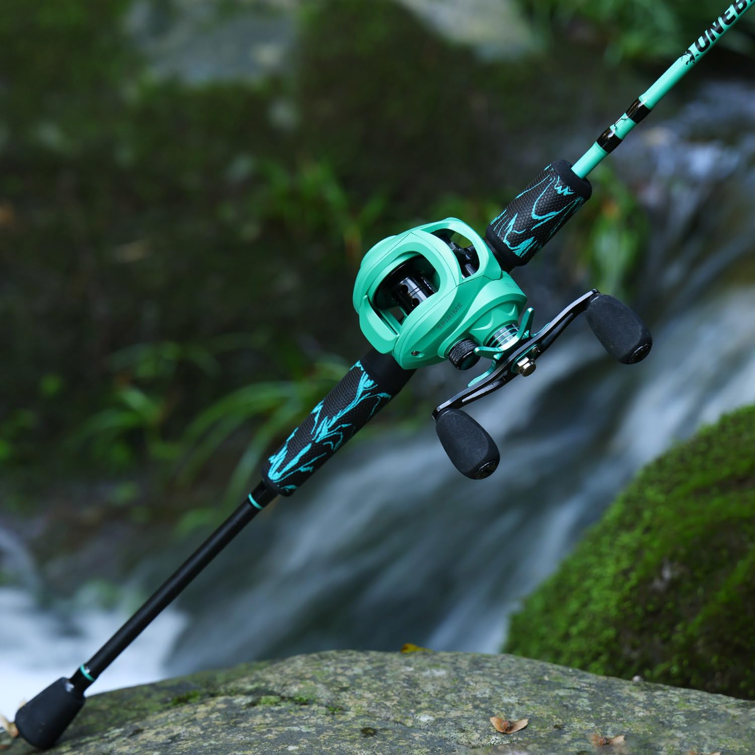 One Bass corrosion-resistant ball bearings, durable performance in freshwater settings.