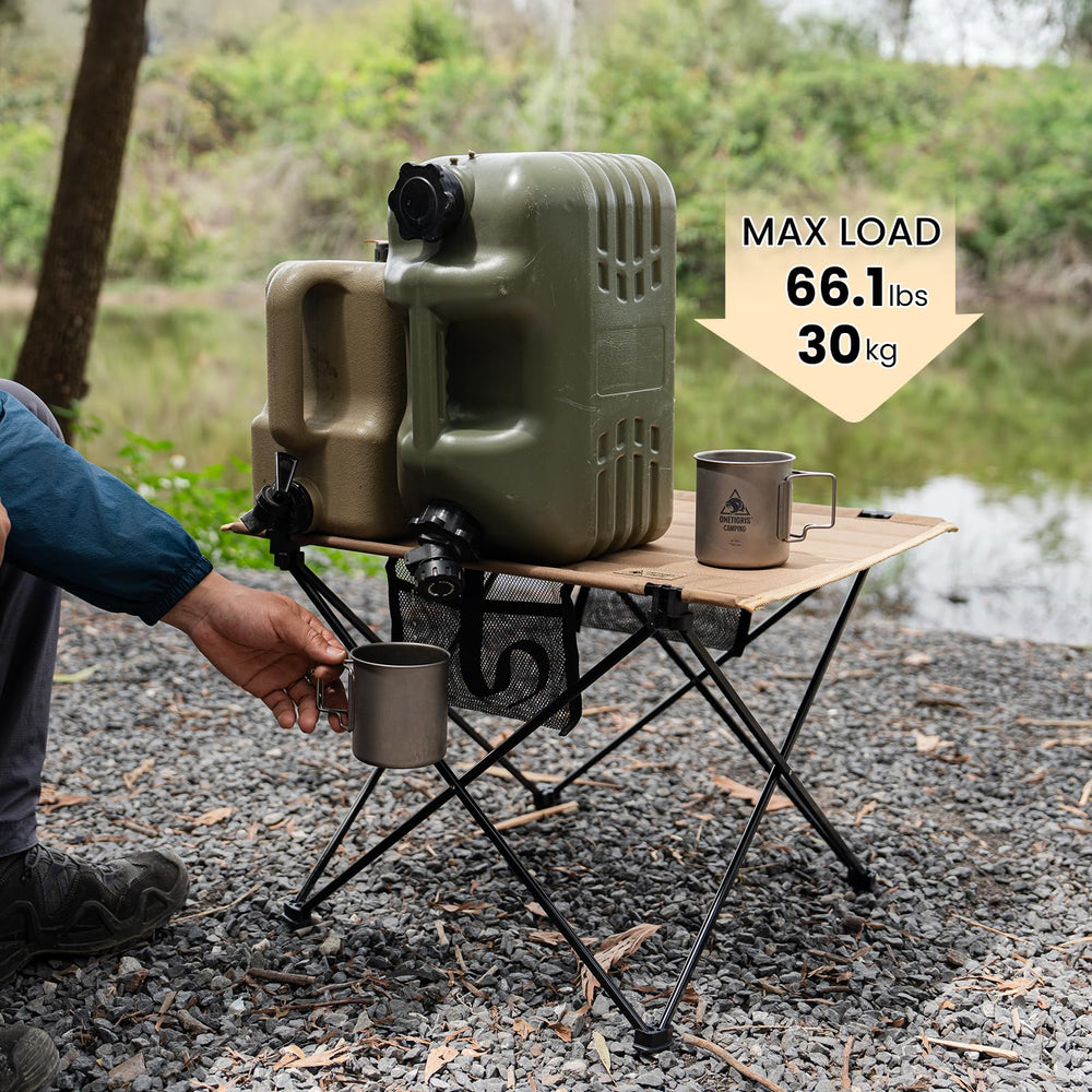 ONETIGRIS CampMate compact size fits backpacks and tight campsites.
