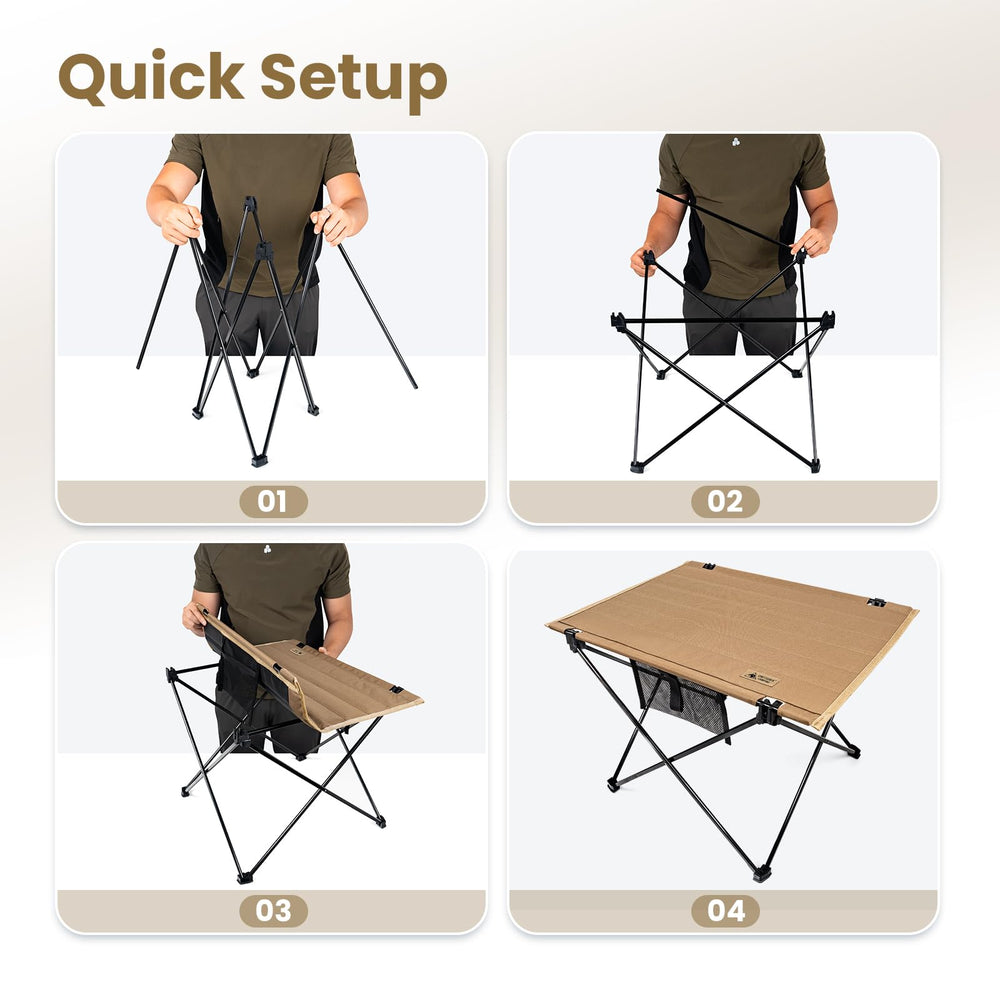 ONETIGRIS CampMate lightweight 2.87 lbs for easy backpacking and quick setup.