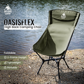ONETIGRIS OasisFlex folded compact form fits backpacks and car trunks.