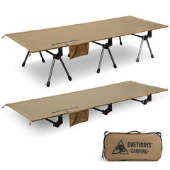 ONETIGRIS SUPRANUBIS camping cot setup for quick assembly