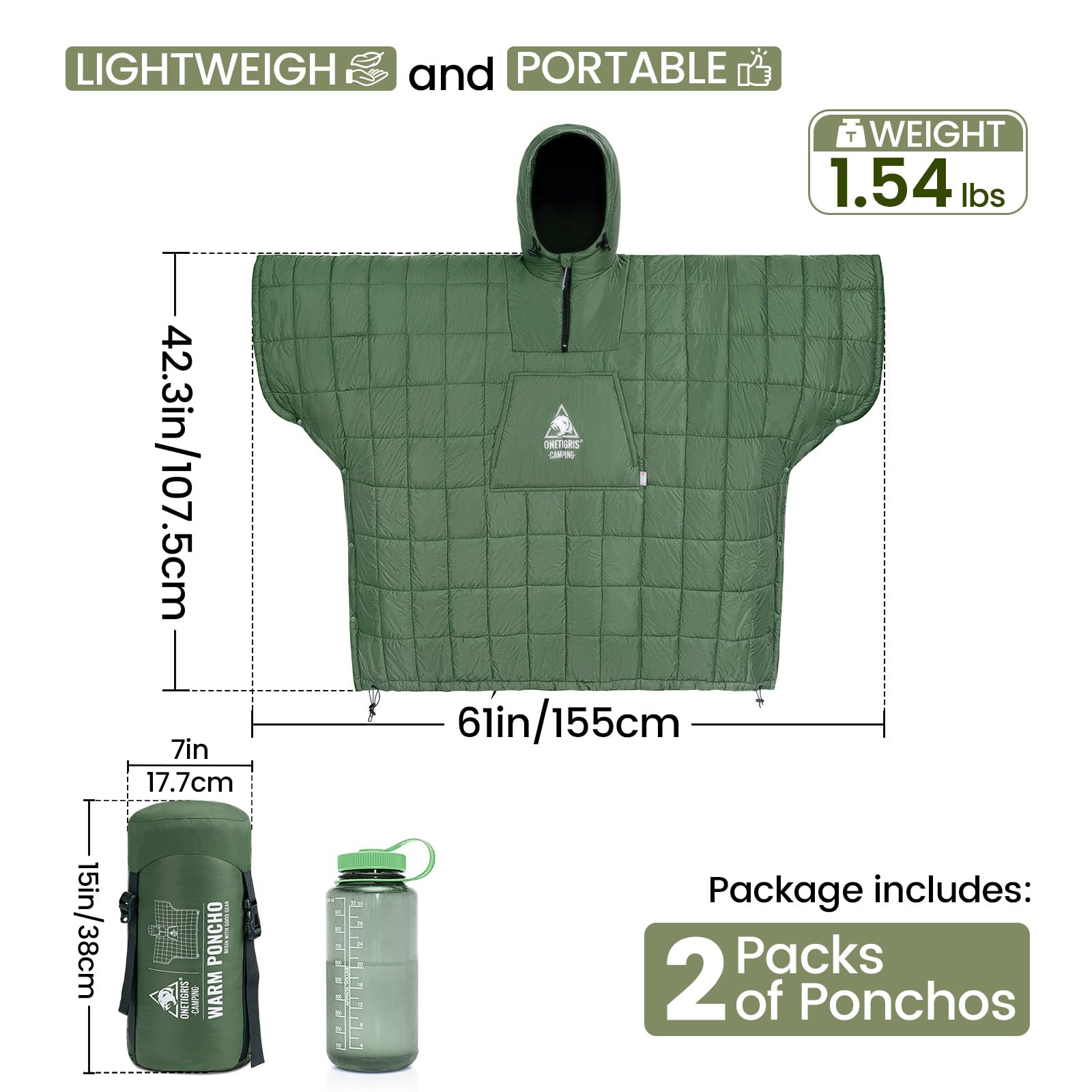 ONETIGRIS camping blanket-outdoor-adventure companion for camping, hiking, stadium events