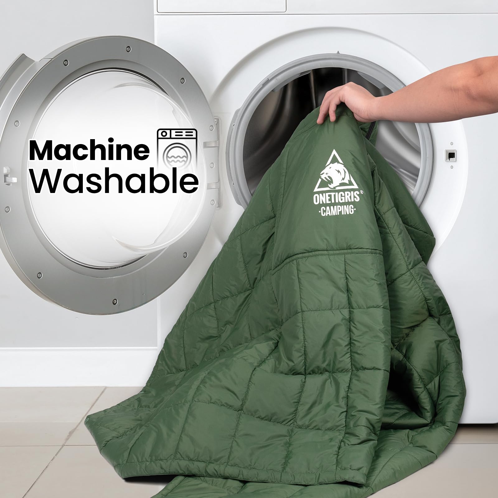 ONETIGRIS camping blanket-warmth-damp-conditions maintains warmth in damp environments