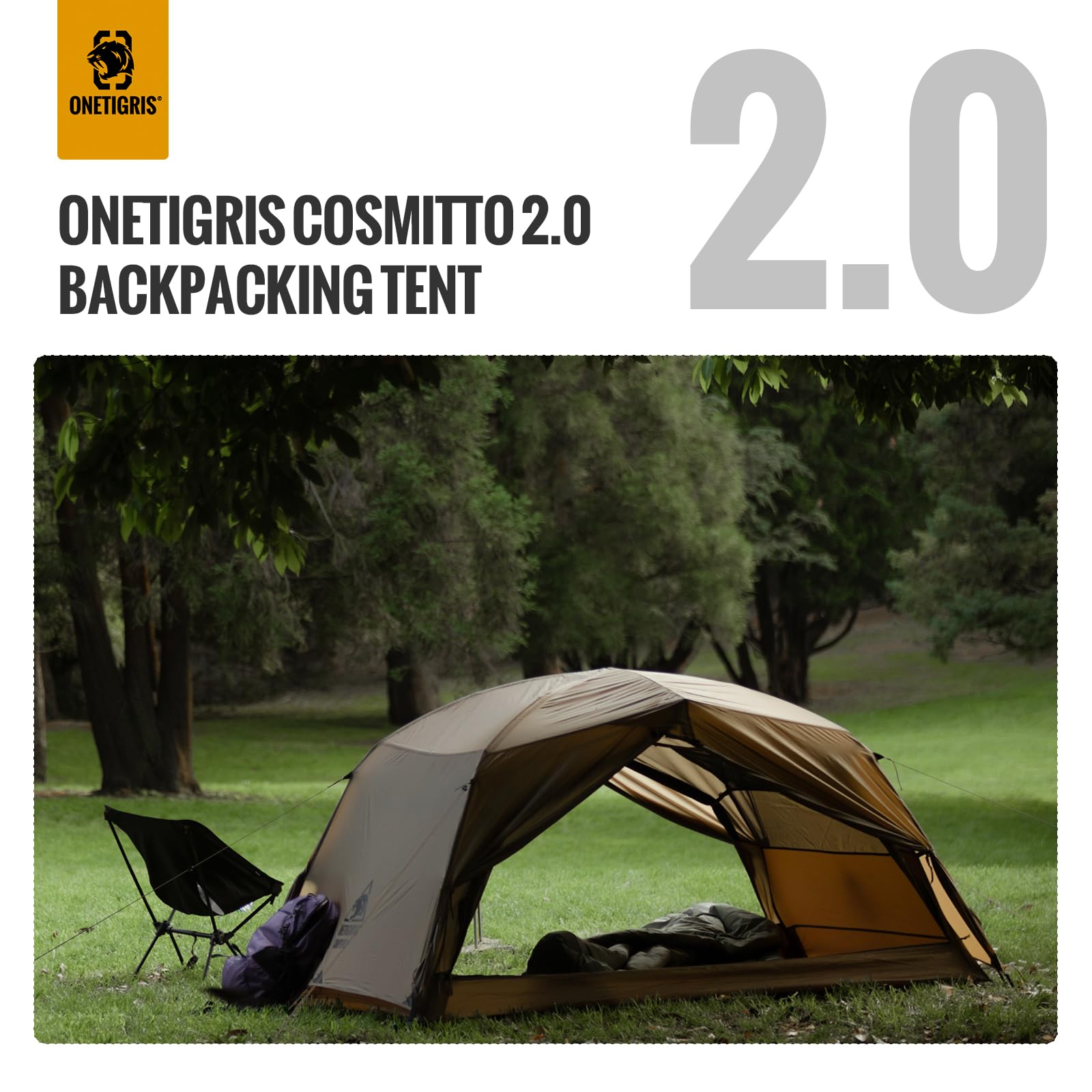 OneTigris COSMITTO side-entry for easy access and gear storage