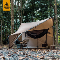 OneTigris COZSHACK interior reveals spacious room for 2–4 campers and gear.