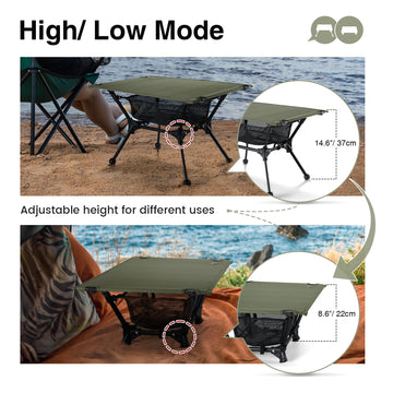 ONETIGRIS Dipper lightweight design makes transport effortless on hikes.