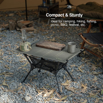 ONETIGRIS Dipper durable aluminum legs ensure stable outdoor use.