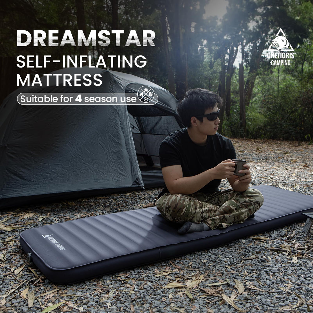 ONETIGRIS Dreamstar patch kit included allows quick field repairs.