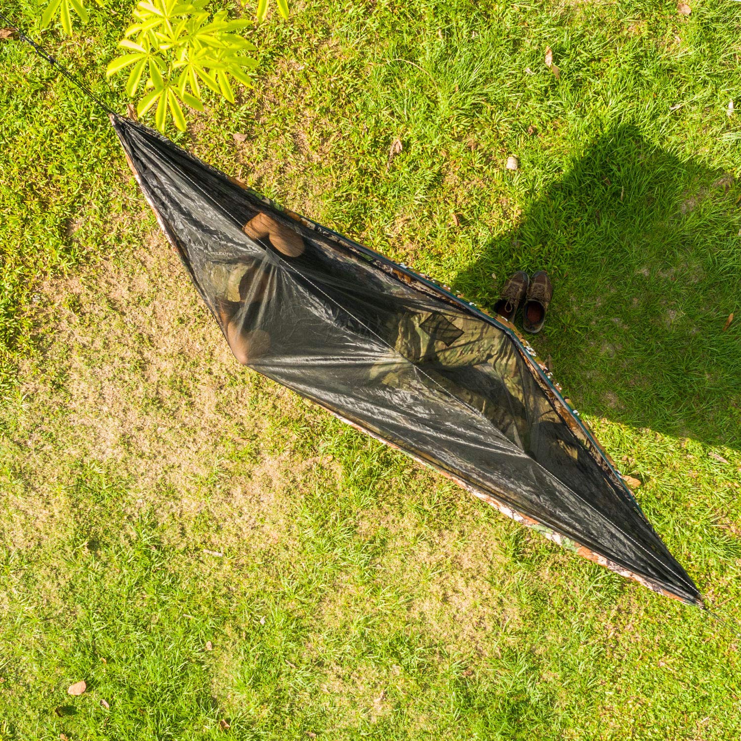 OneTigris Hideout Underquilt compression sack highlights portable packing
