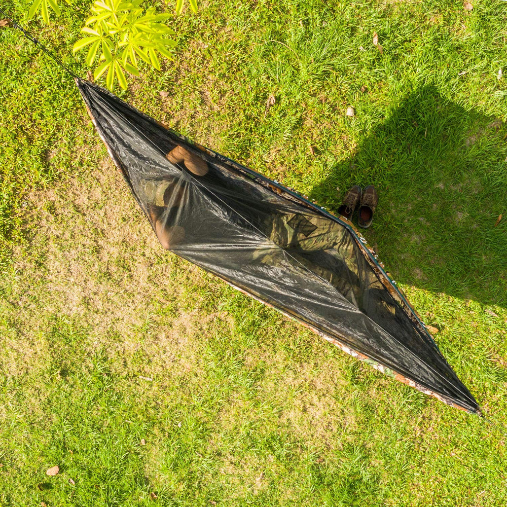 OneTigris Hideout Underquilt compression sack highlights portable packing