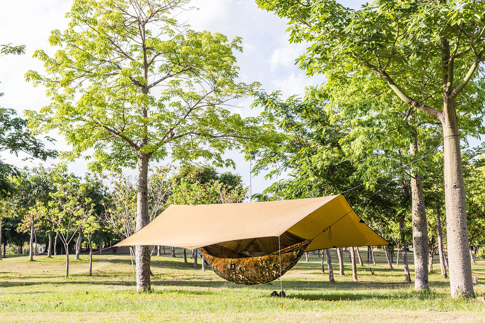 OneTigris Hideout Underquilt temperature range supports varied conditions