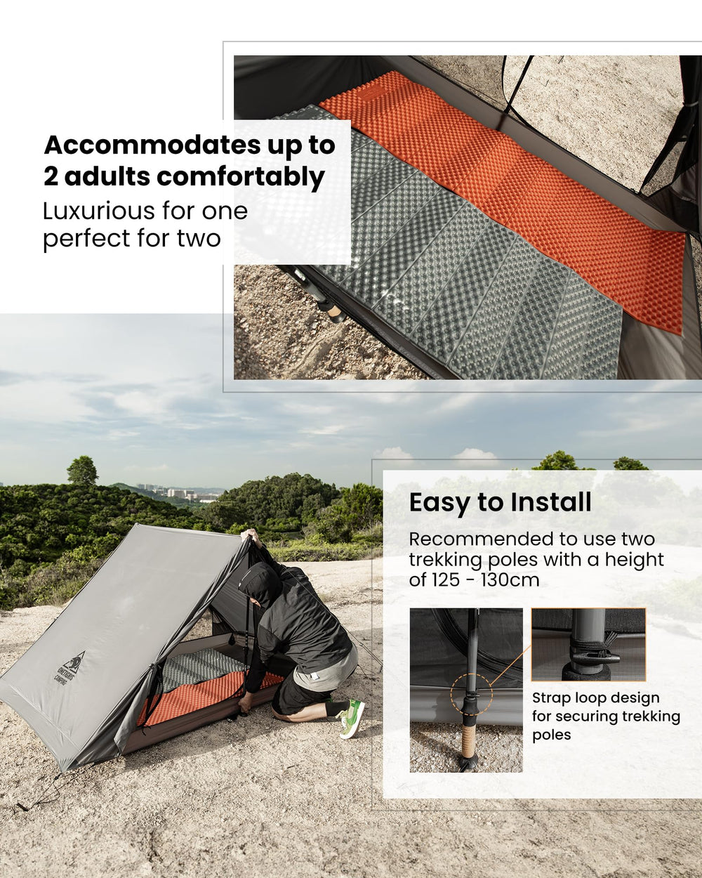 OneTigris HillRidge interior storage pockets keep gadgets organized.