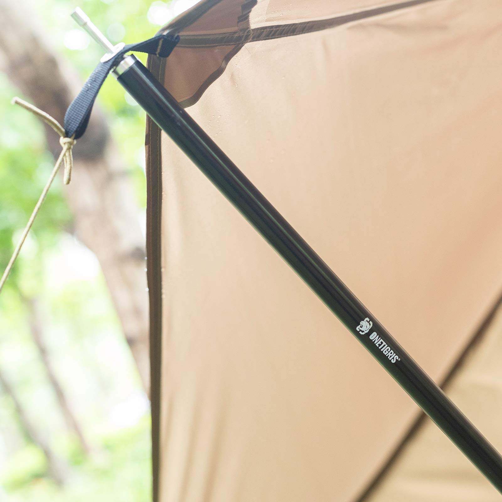 OneTigris ROC Shield compatibility ensures reliable support for shelters.