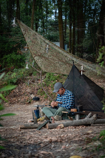 ONETIGRIS mesh teepee tent included stakes and stuff sack for portable setup.