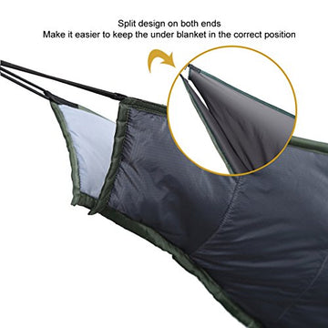 OneTigris compression stuff sack with underquilt for travel