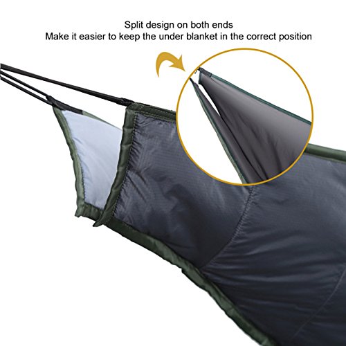 OneTigris compression stuff sack with underquilt for travel