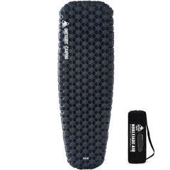 ONETIGRIS Noblejade insulated sleeping pad full setup demonstrates warm, comfortable camping sleep.