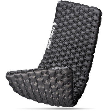 ONETIGRIS Obsidian ultralight sleeping pad inflated for a cozy, insulated night outdoors.