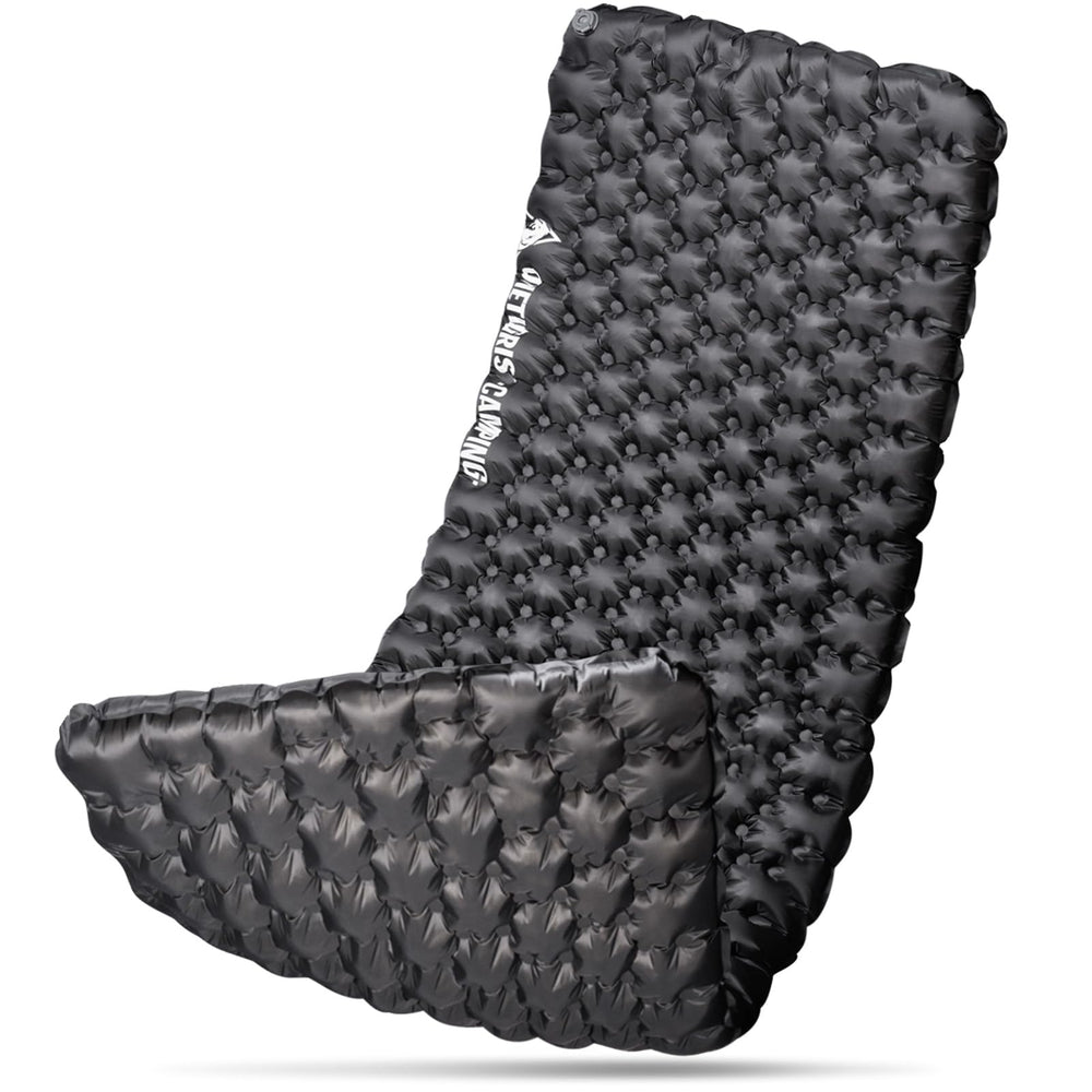 ONETIGRIS Obsidian ultralight sleeping pad inflated for a cozy, insulated night outdoors.